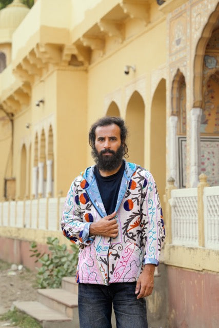 Suzani Kantha Hoodie II