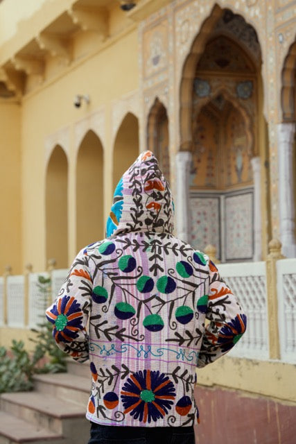 Suzani Kantha Hoodie II