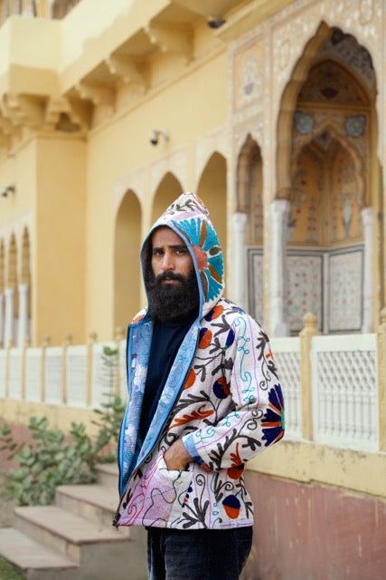 Suzani Kantha Hoodie II