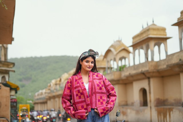 Embroidered Cropped Jacket II