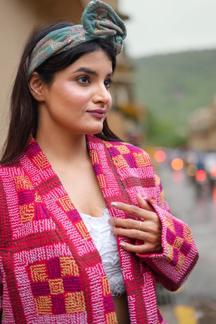 Embroidered Cropped Jacket II