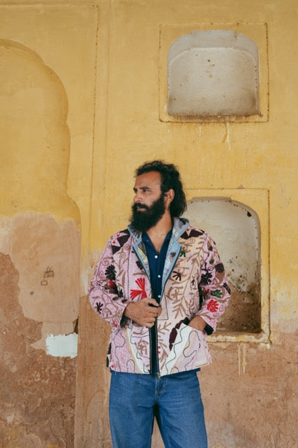 Suzani Kantha Hoodie III