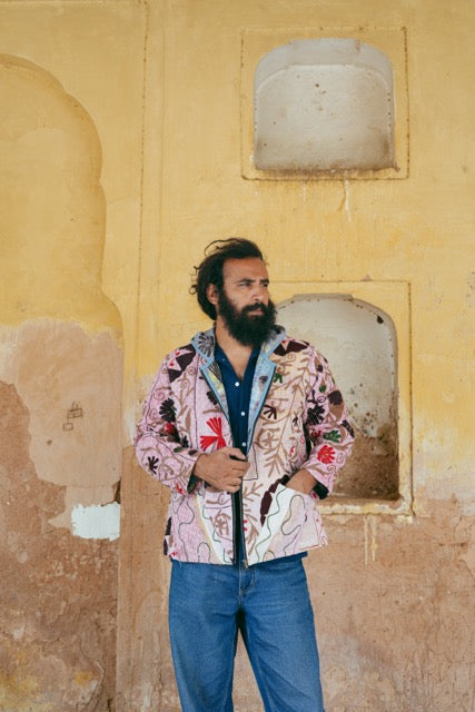 Suzani Kantha Hoodie III