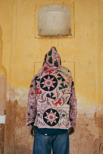 Suzani Kantha Hoodie III