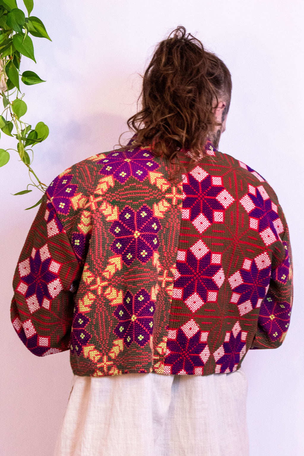 Embroidered Cropped Jacket I