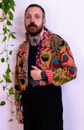 Suzani Kantha Cropped Jacket V