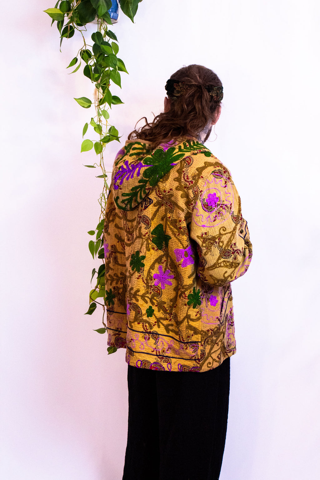 Suzani Kantha Hoodie VIII