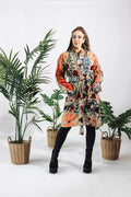Suzani Kantha Midi Robe VII