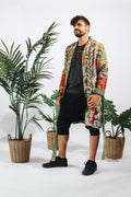Suzani Kantha Midi Robe XI