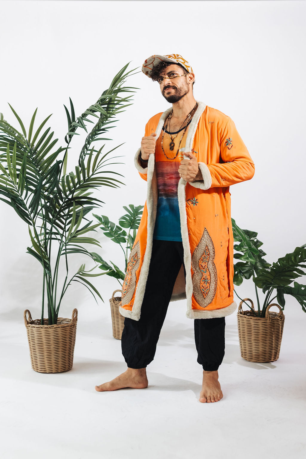 Fuzzy Saree Robe XVII