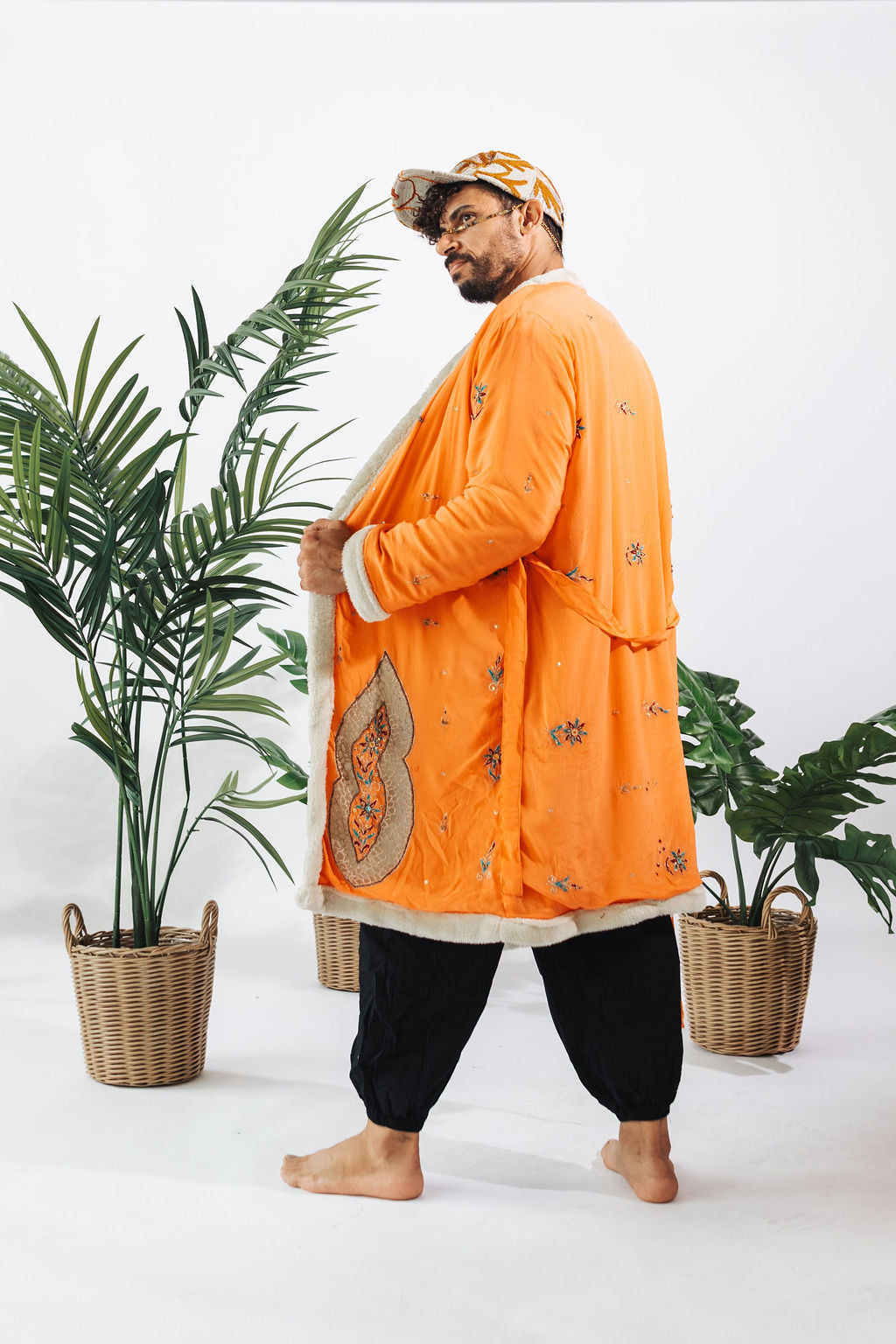 Fuzzy Saree Robe XVII