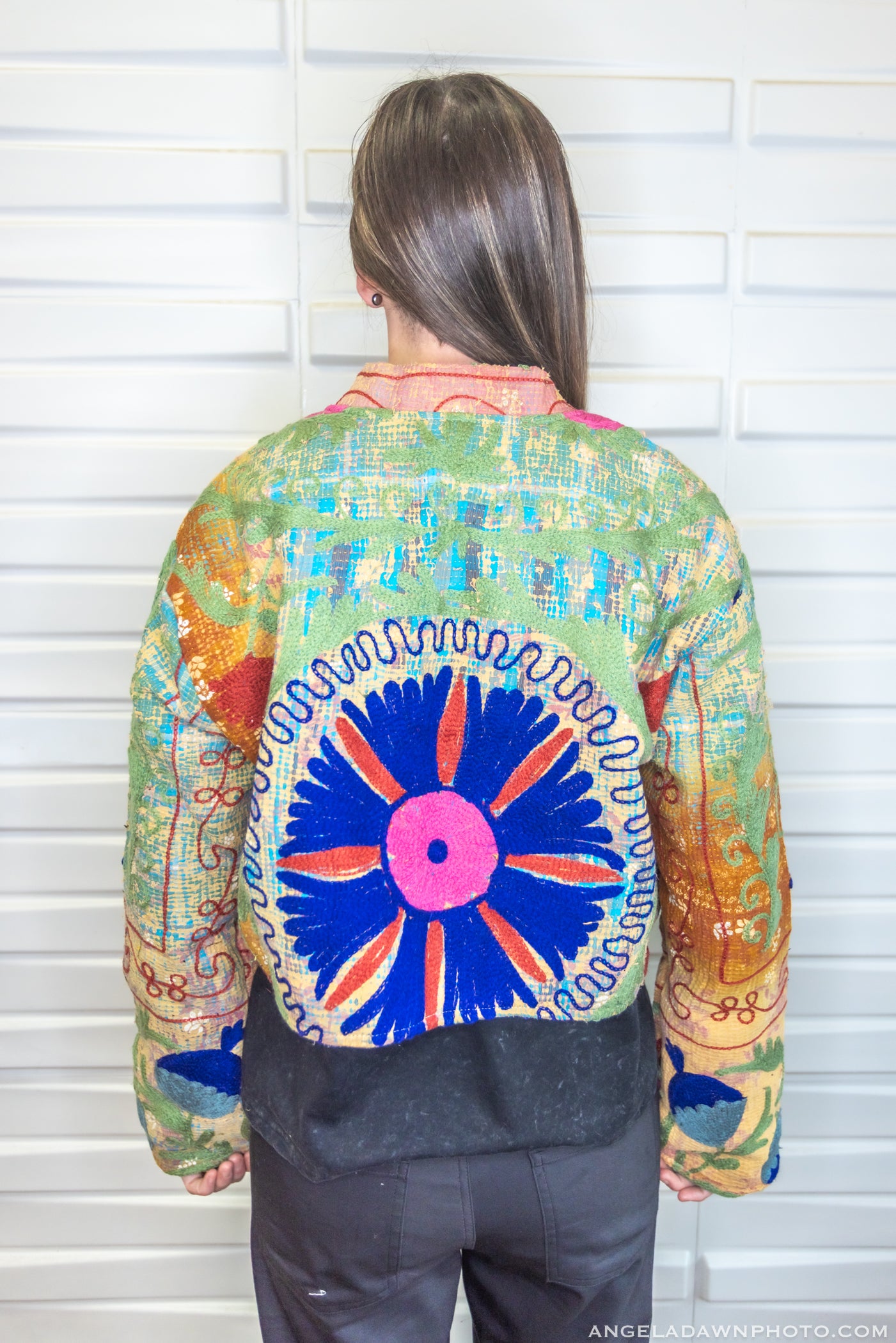 Suzani Kantha Crop Jacket I