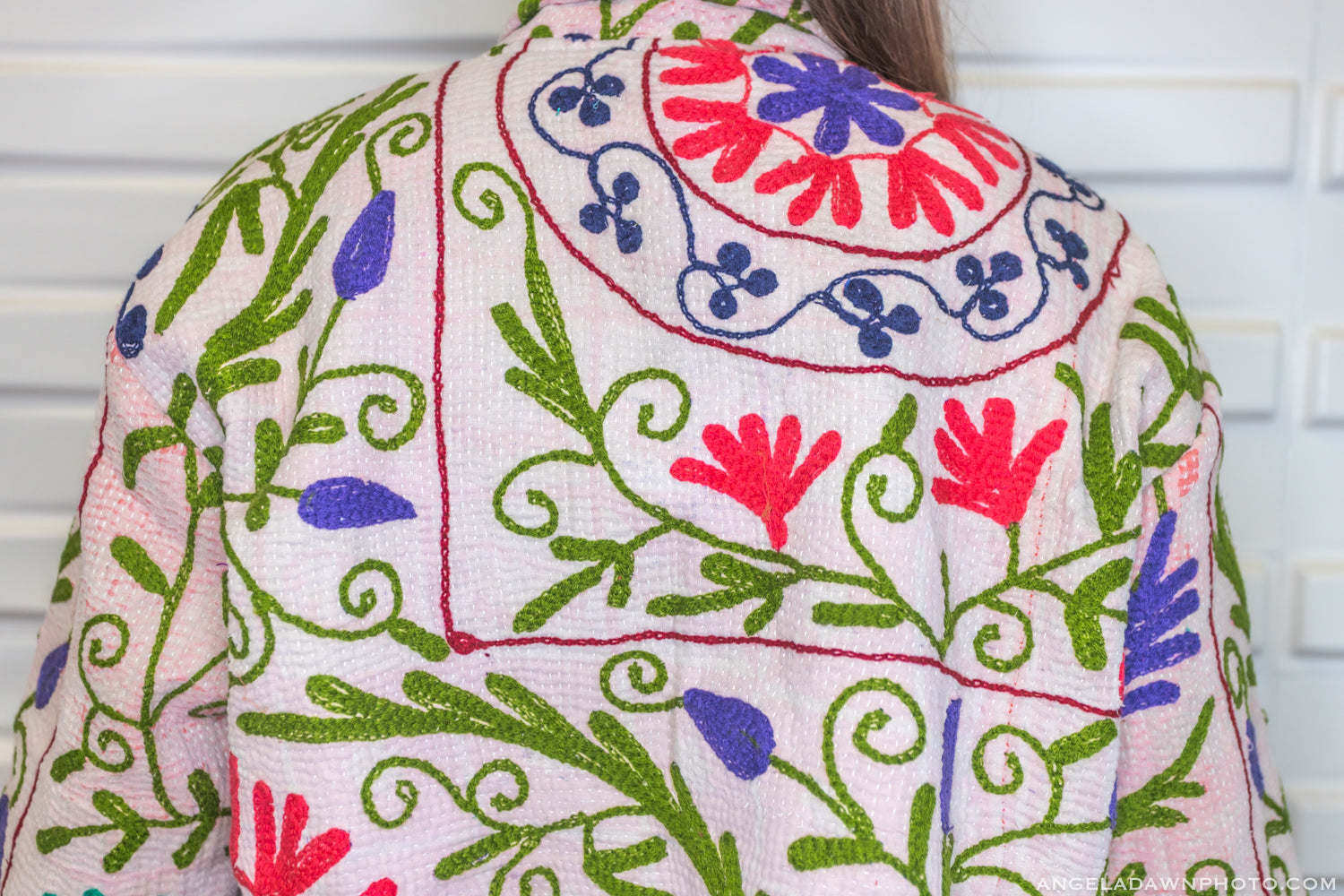 Suzani Kantha Crop Jacket III