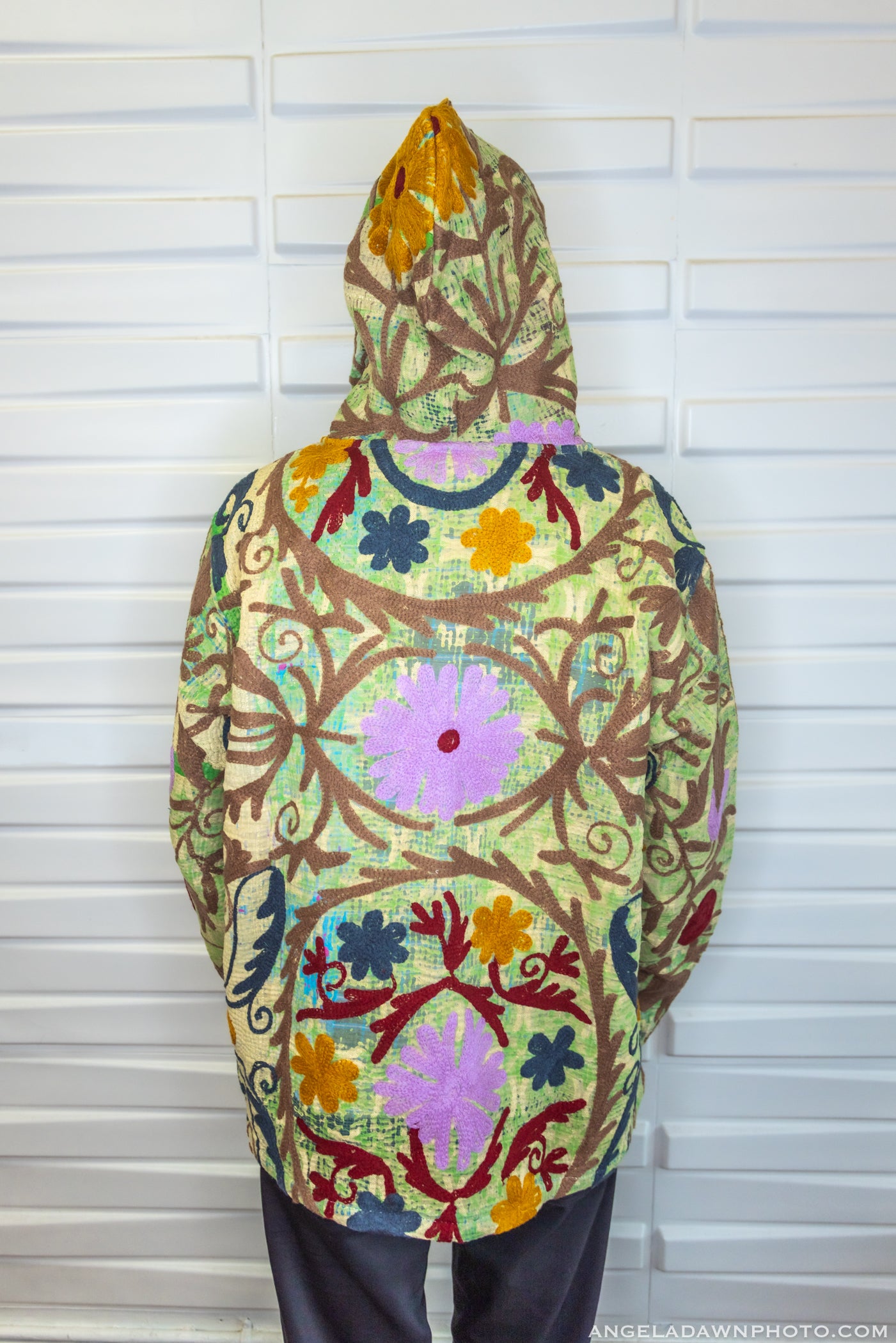 Suzani Kantha Hoodie