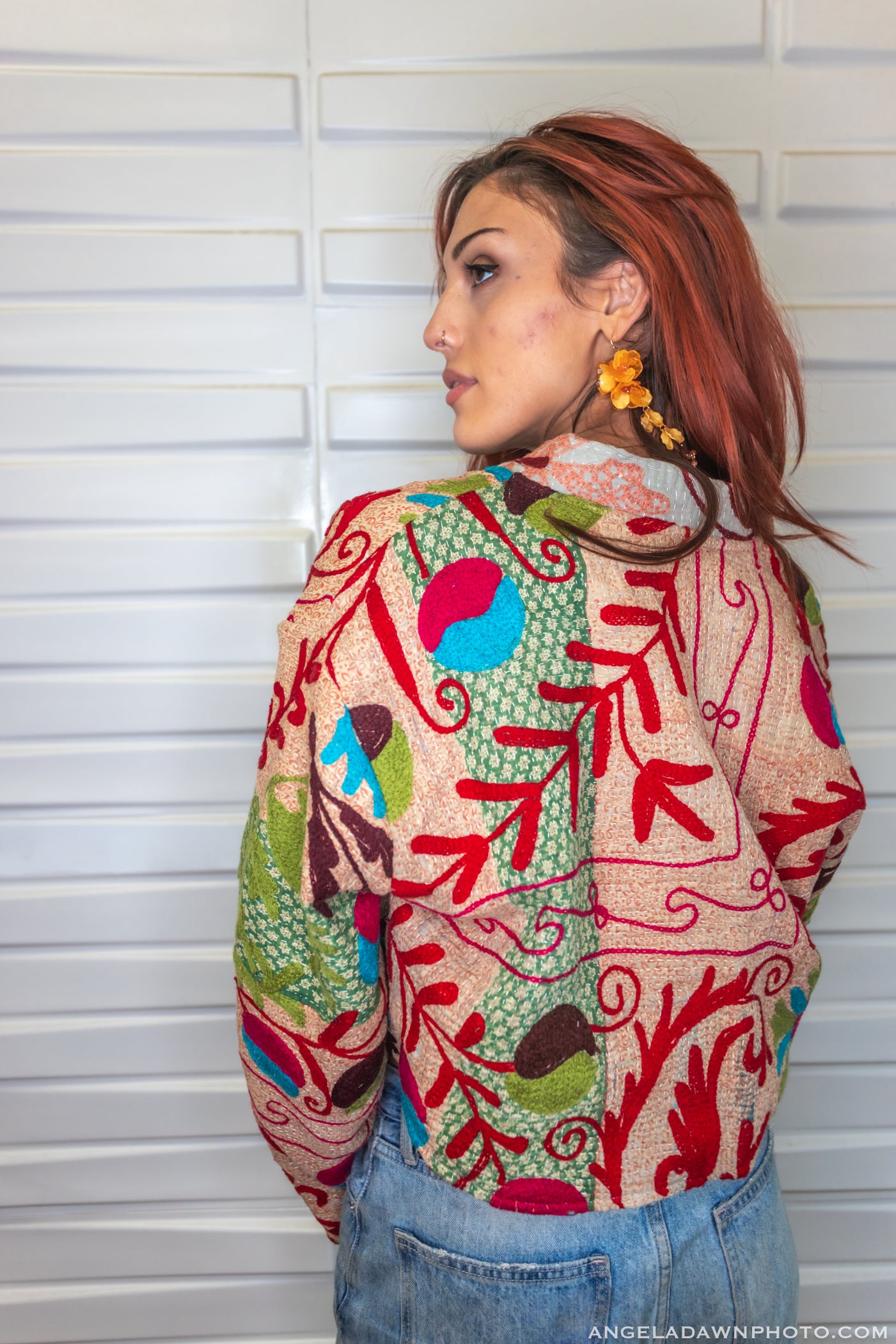 Suzani Kantha Crop Jacket II