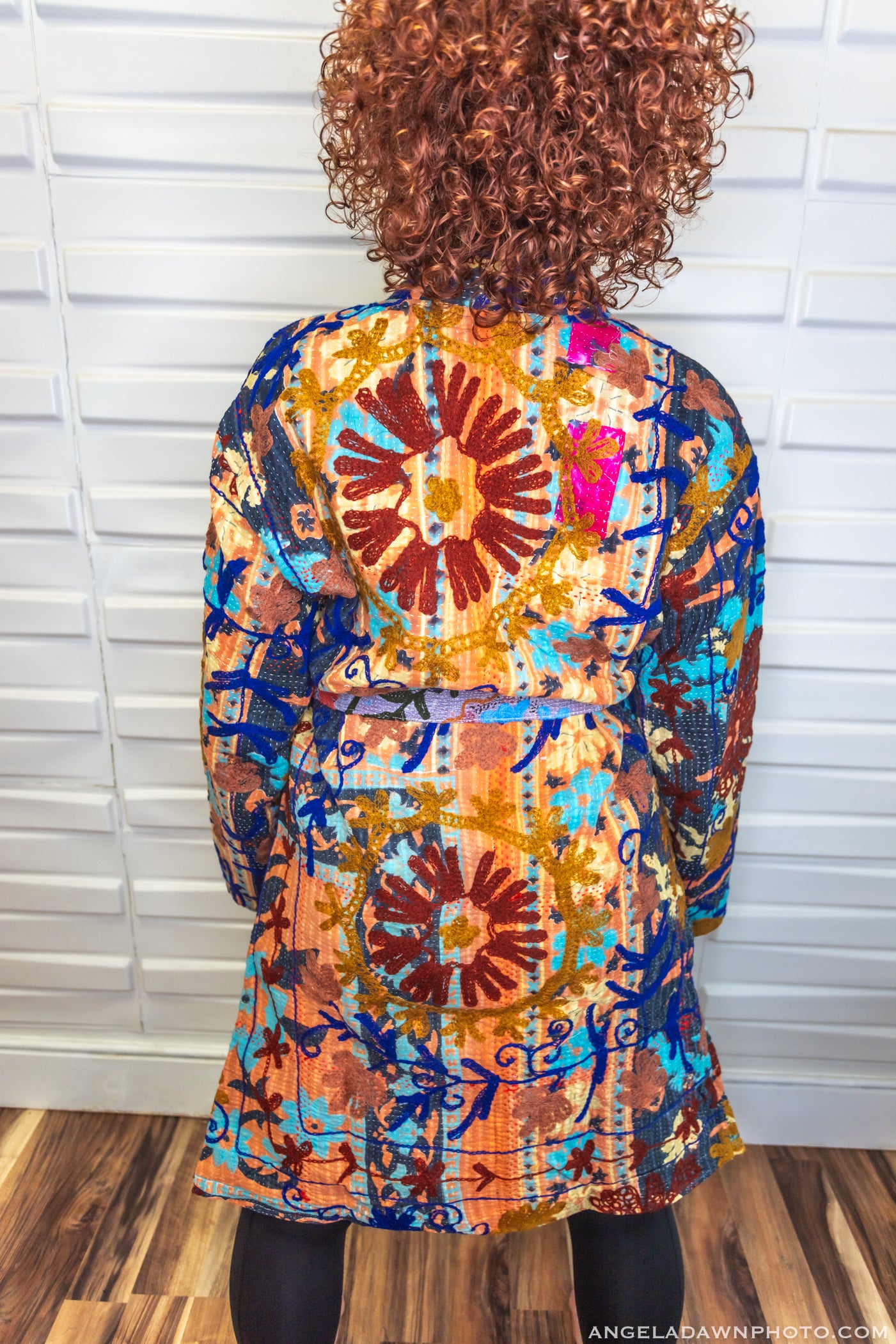 Suzani Kantha Midi Robe IV