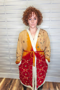 Fuzzy Saree Robe I