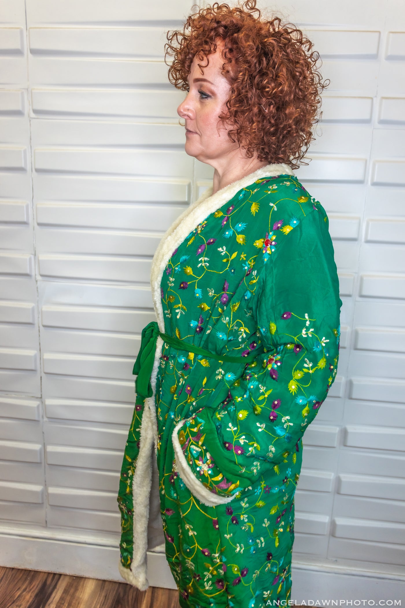 Fuzzy Saree Robe VII