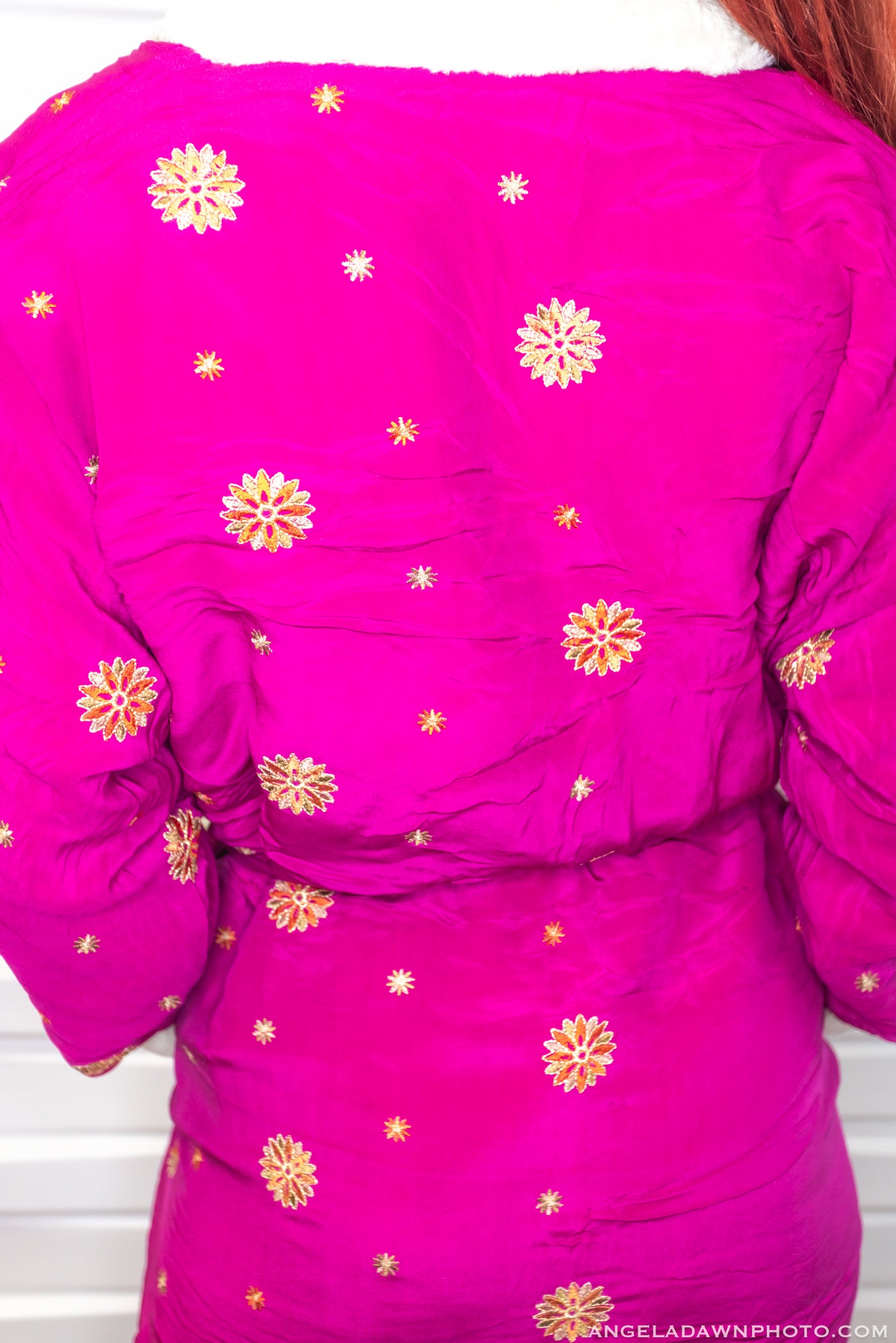 Fuzzy Saree Robe XII