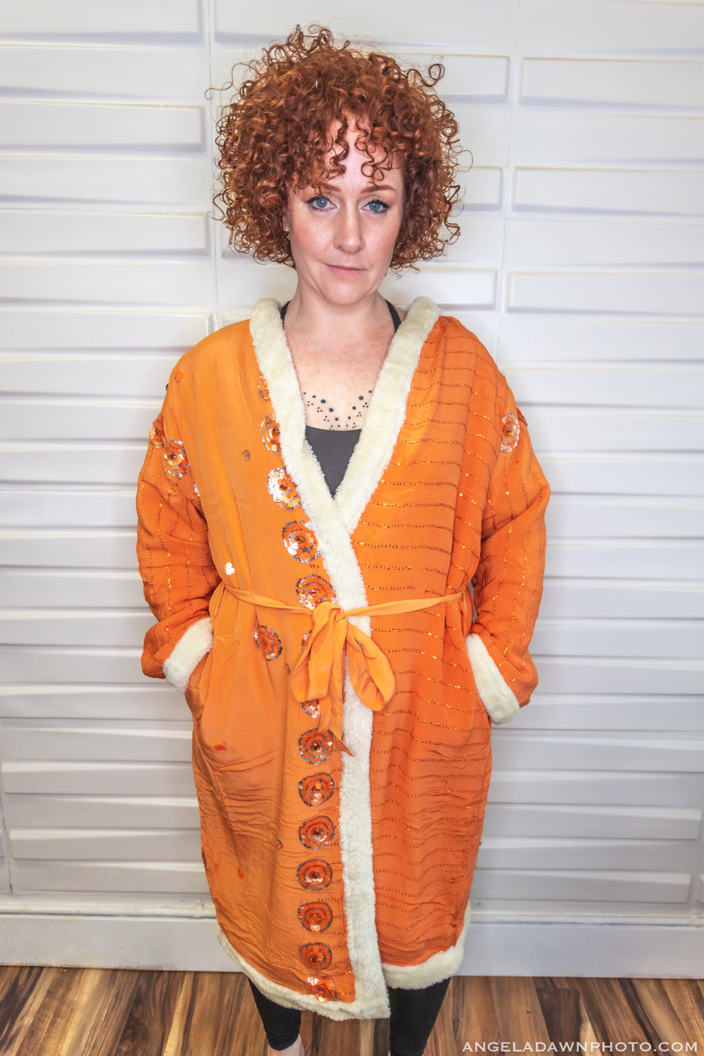 Fuzzy Saree Robe XIII