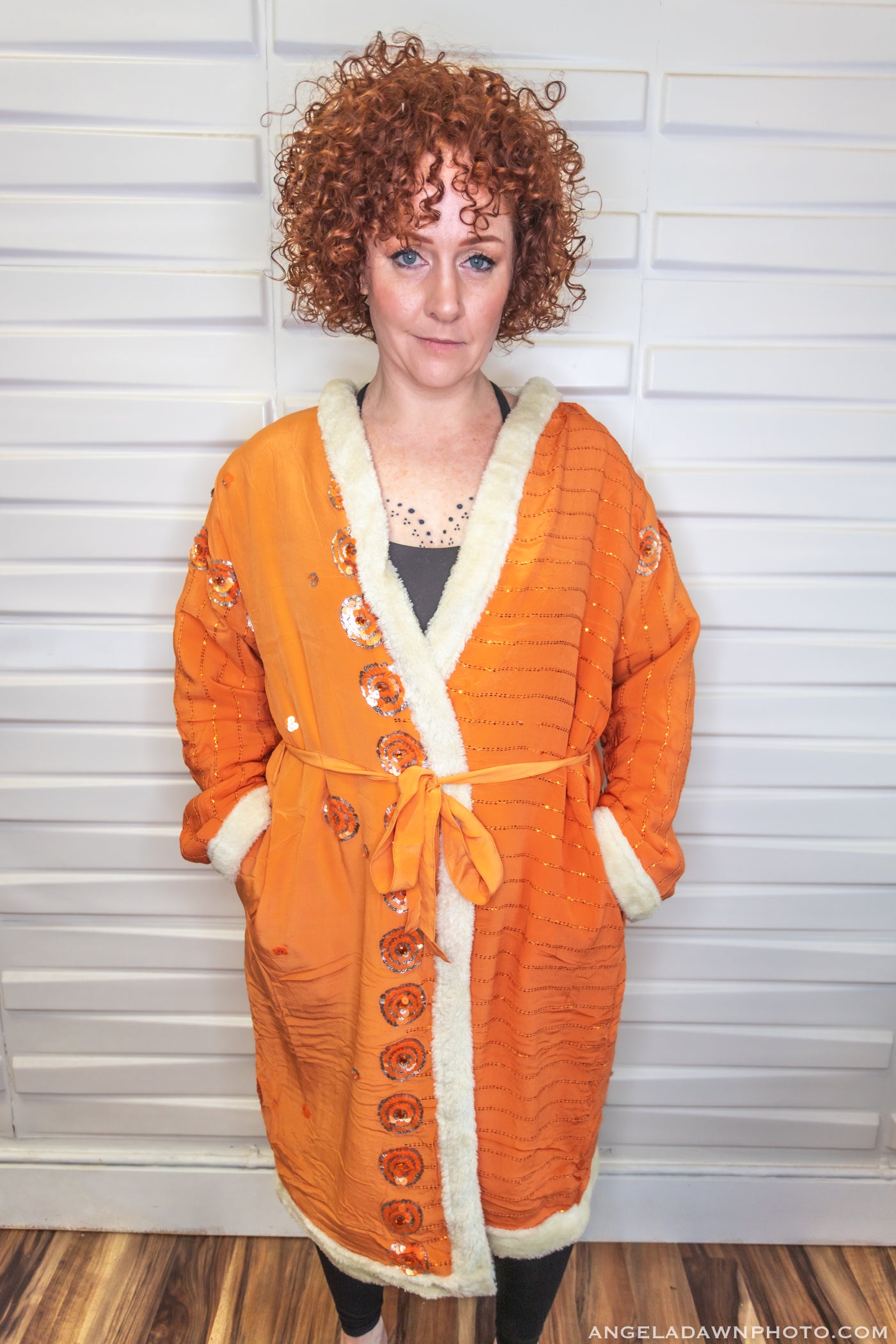 Fuzzy Saree Robe XIII