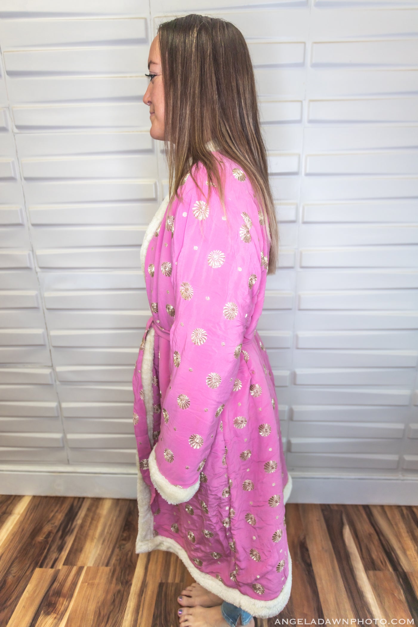 Fuzzy Saree Robe XV