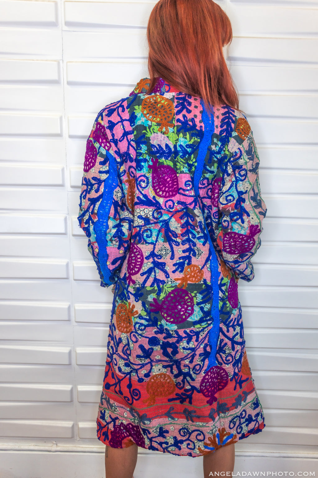 Suzani Kantha Midi Robe II