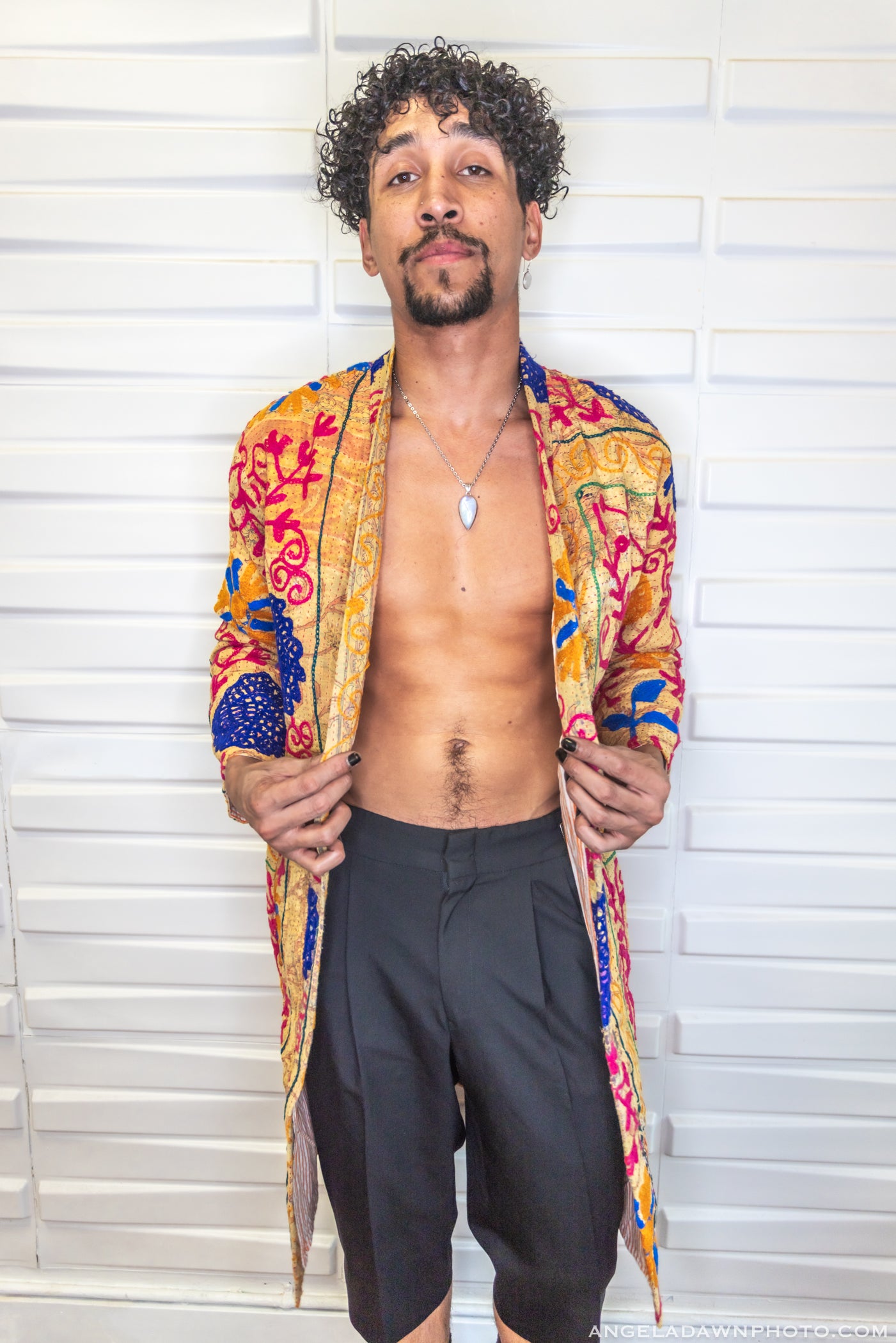 Suzani Kantha Midi Robe III