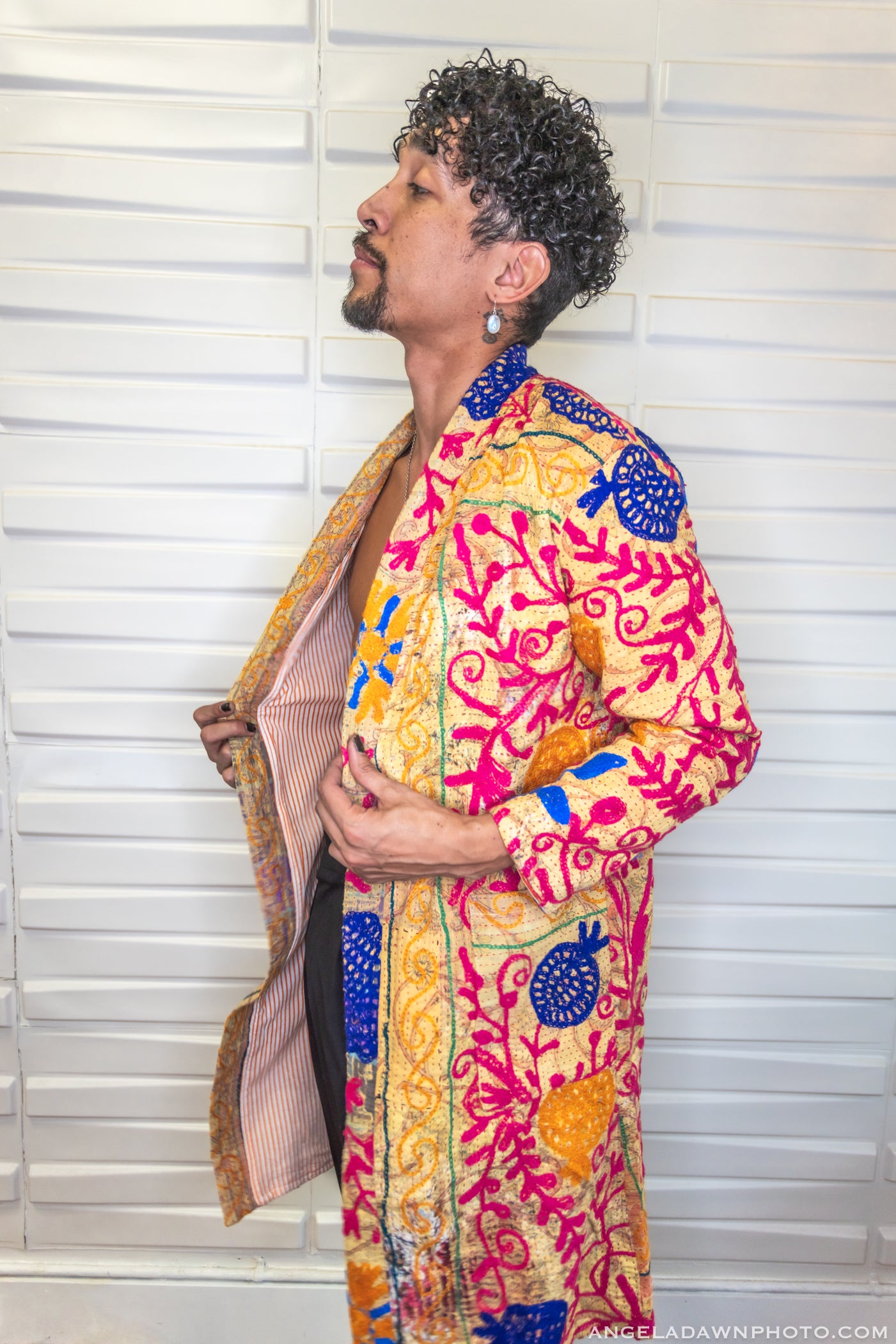 Suzani Kantha Midi Robe III