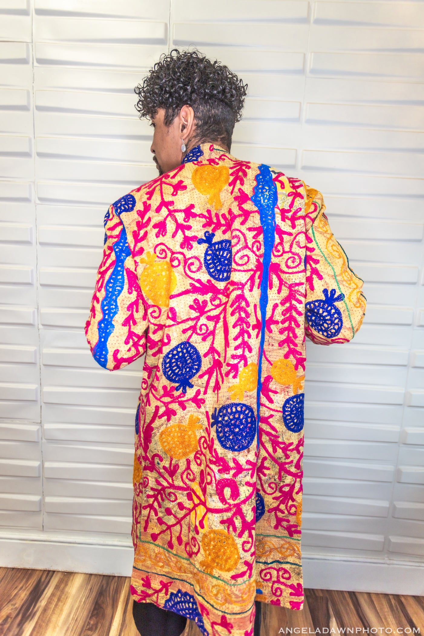 Suzani Kantha Midi Robe III