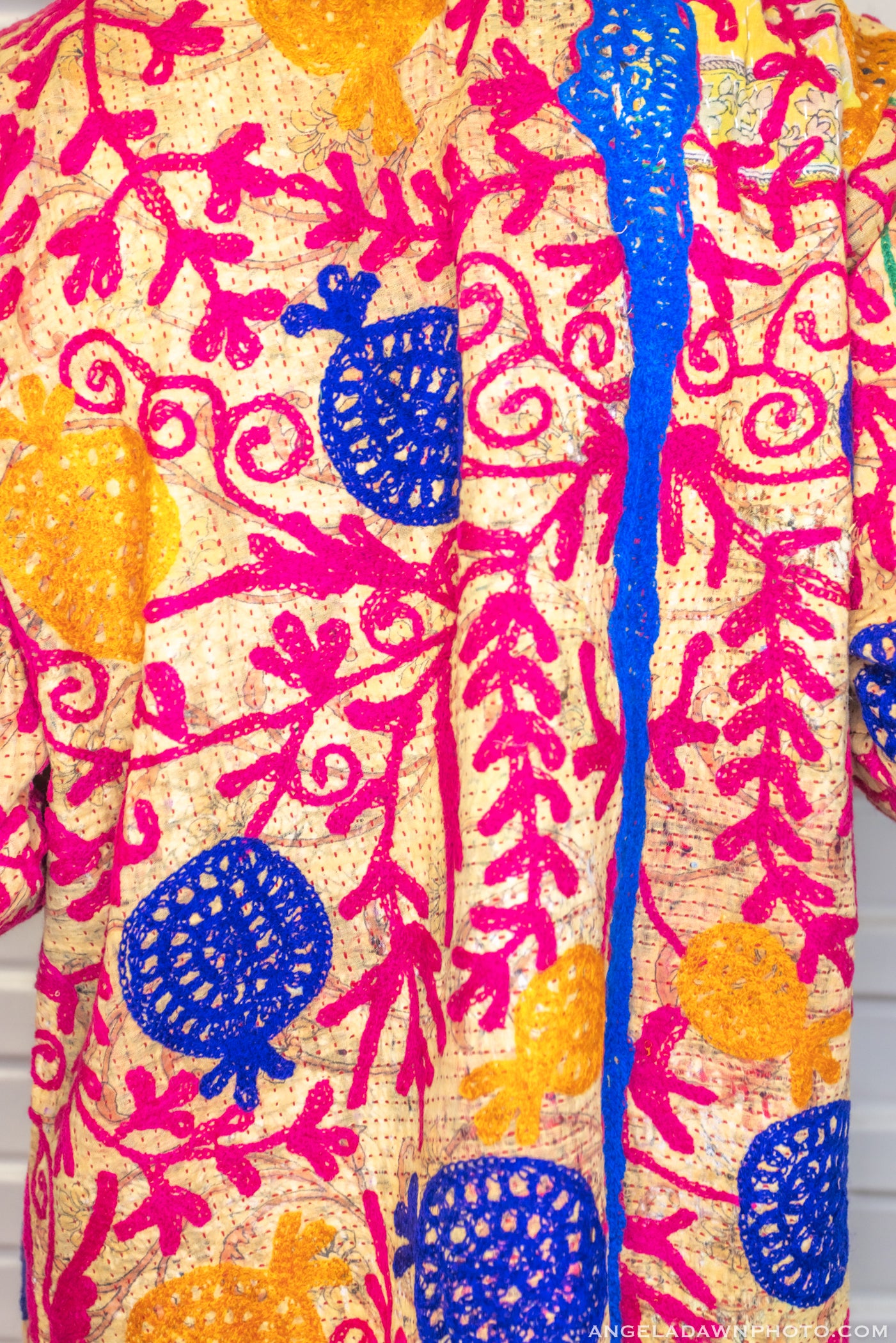 Suzani Kantha Midi Robe III