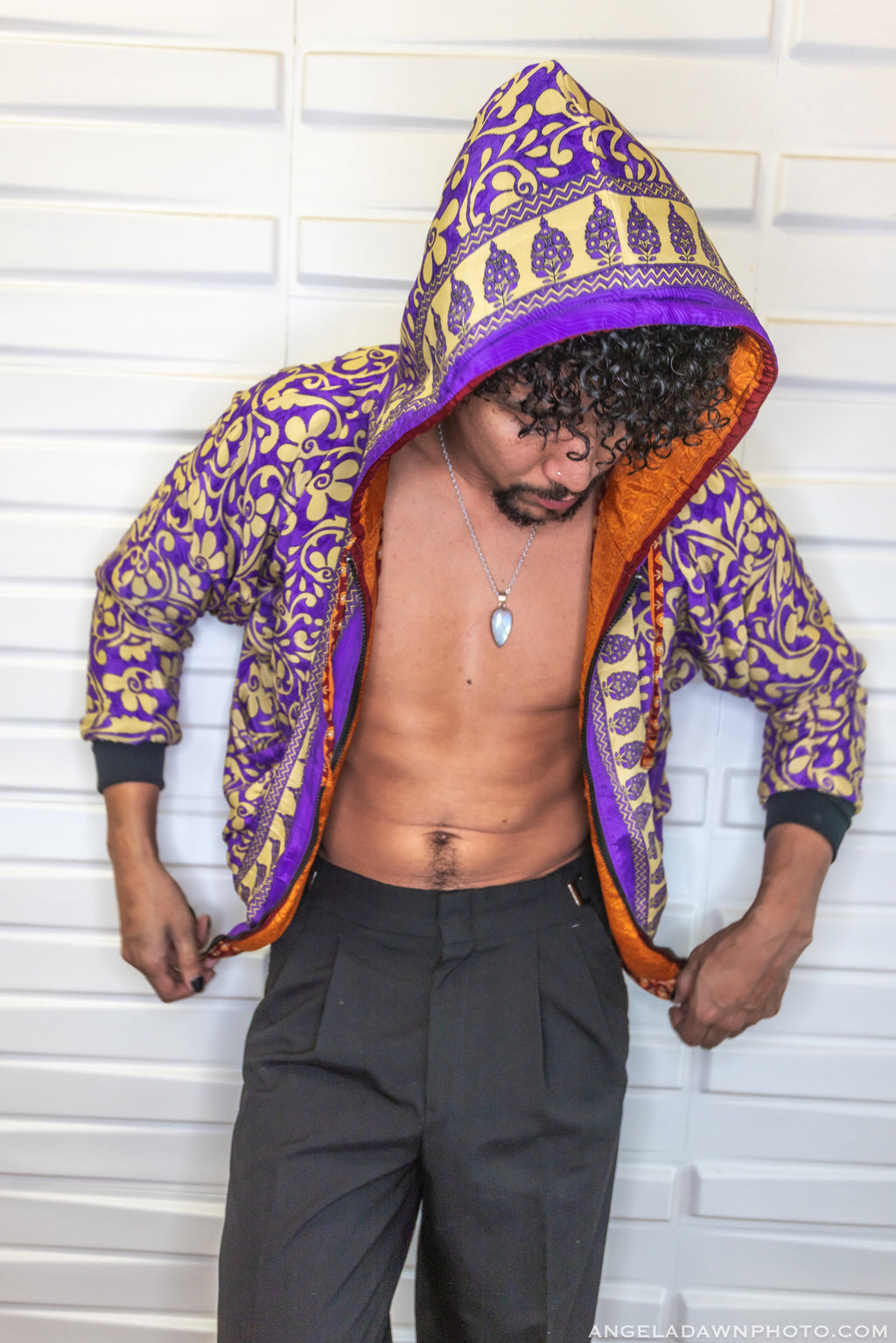 Silky Reversible Hoodie