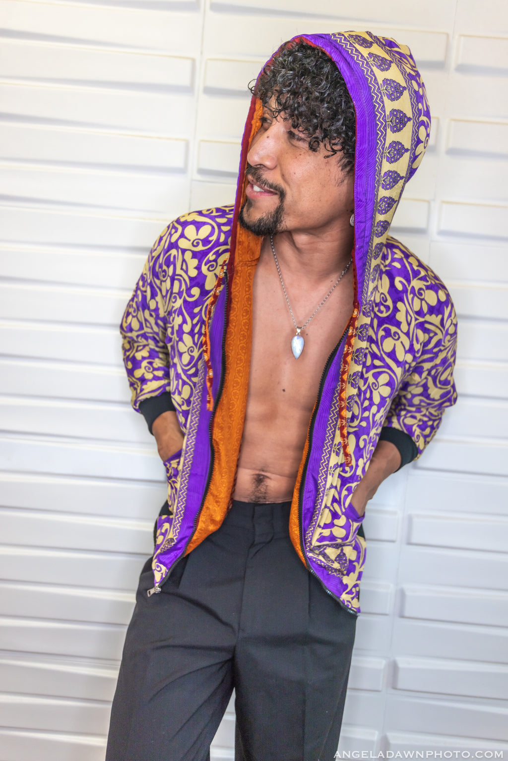 Silky Reversible Hoodie